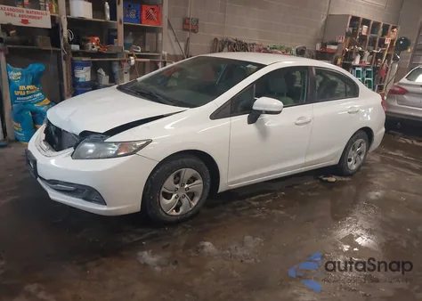 2014 Honda Civic Lx from USA, damaged, VIN 19XFB2F51EE003443